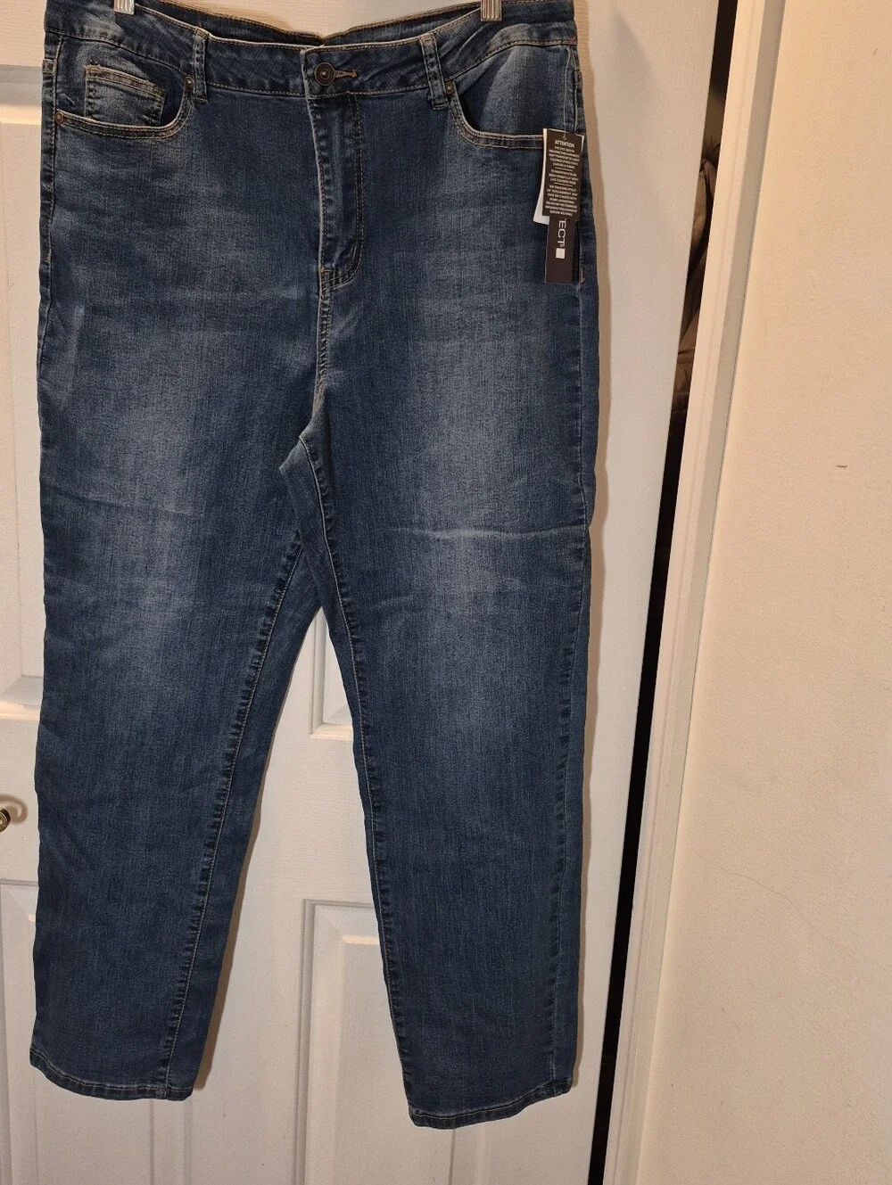 Architect Women's Straight Leg Denim Jeans in True Blue